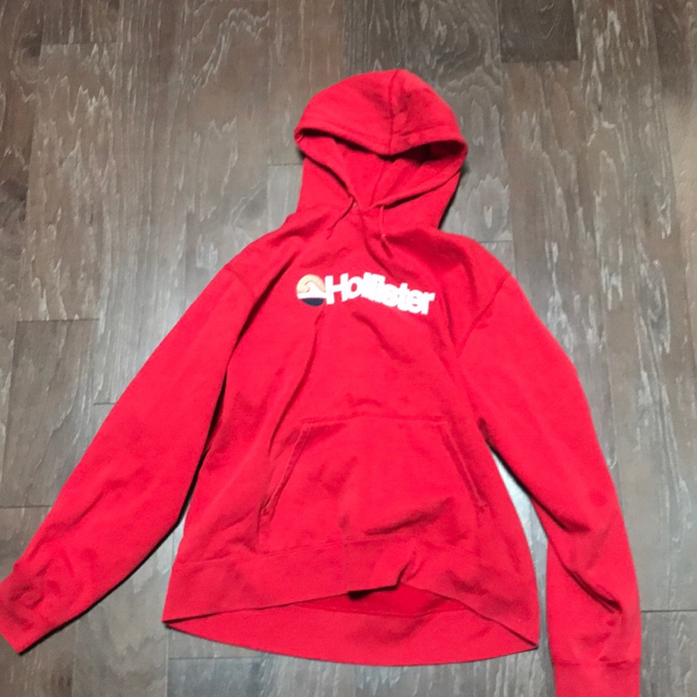 Red Hollister Hoodie